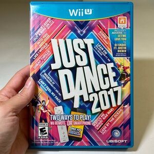 Nintendo Wii U just dance 2017